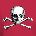 thumbnail image 3 of CafePress - Skull And Crossbones Dark T Shirt - Men's Classic Graphic Cotton T-Shirt, 3 of 4