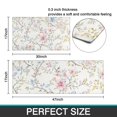 thumbnail image 7 of Pioneer Flower Floral Print Pattern Kitchen Rugs Sets Of 2,Anti Fatigue Kitchen Mat Rugs Non Slip Washable,Decorative Kitchen Floor Mats for Kitchen,Sink,Laundry,17"x30"+17"x47", 7 of 7