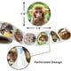 thumbnail image 2 of Pegatinas realistas de animales del zoológico YUANXCMXG 200 piezas, 2 of 4