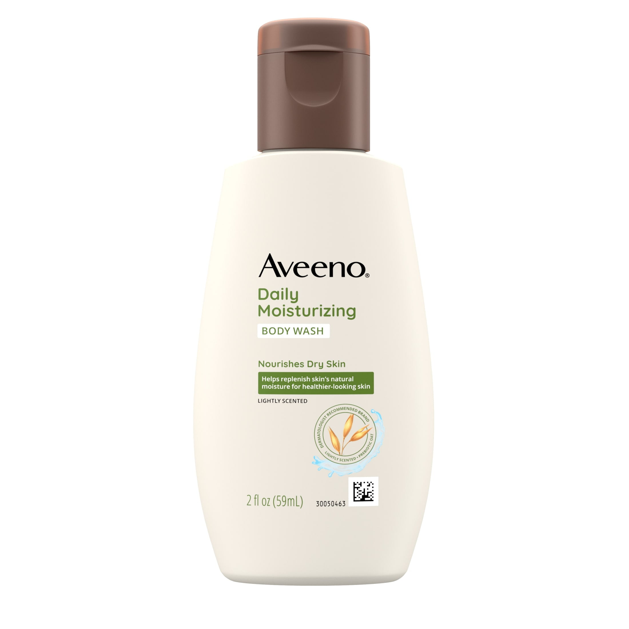 Aveeno Daily Moisturizing Oat Body Wash for Dry Skin, 2 fl. oz ...