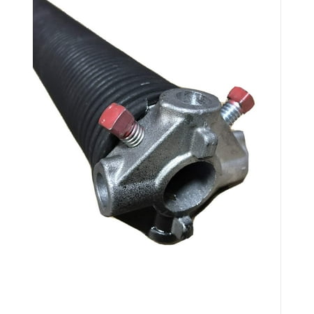

garage door standard torsion spring (left wind coated oil tempered 1 white .218 x 2 x 22 )