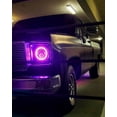 thumbnail image 3 of Oracle 7in High Powered LED Headlights - Black Bezel - ColorSHIFT - BC1, 3 of 11