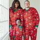 thumbnail image 3 of 2023 New Christmas Pajamas Set Adults Kids Matching Outfit Cartoon Print 2 Pieces Clothing Sets Sleepwear Baby Romper Xmas Look, 3 of 4