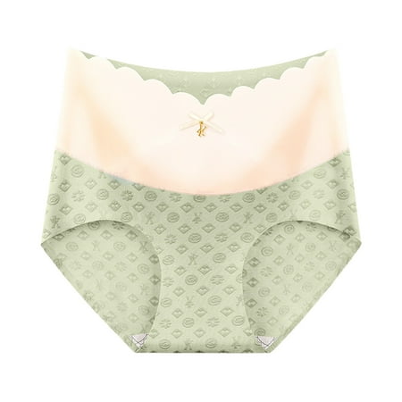 

Seamless Thongs for Women High Waist And Raise The Pure Panties Stretch Briefs