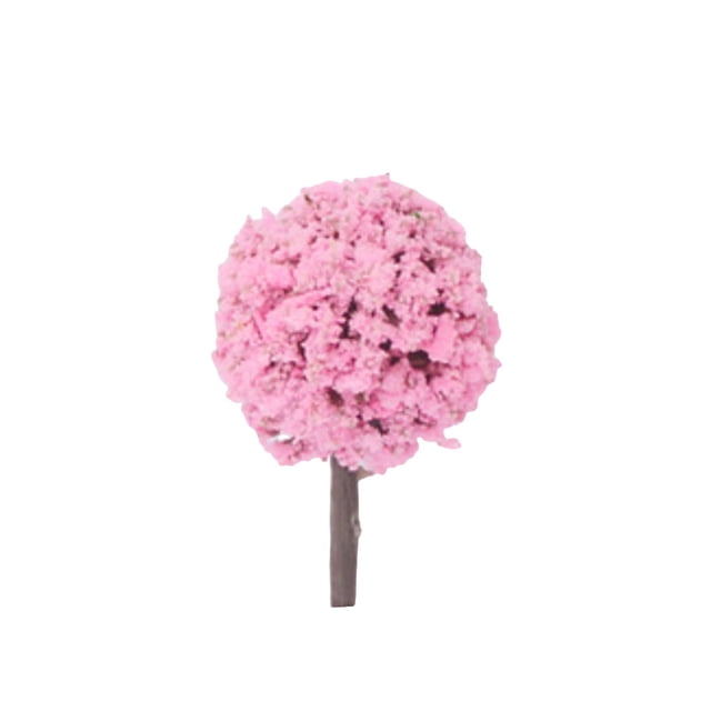 Wosthever Modelo de flor multiusos, apariencia exquisita, mano de obra, calcomanía en miniatura, decoración del hogar, decoración de jardín, árbol Plantas Artificiales Wosthever EL025456-06