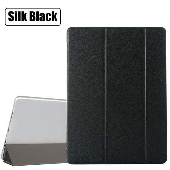 Tablet case for Huawei MatePad 10.4" 2022 Smart sleep wake Tri-fold Full Protective flip cover stand for BAH4-W19 BAH4-AL00 AN10 Silk Black Matepad 10.4 2022