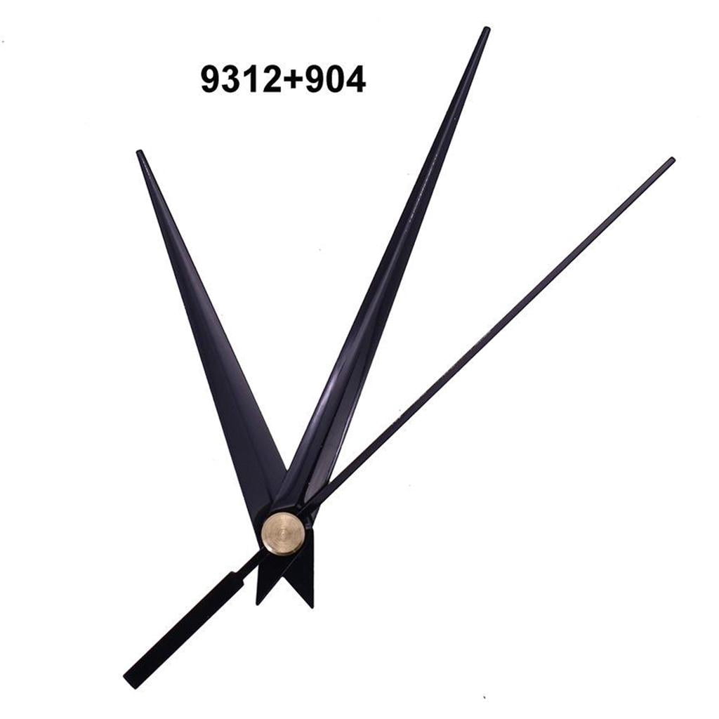 Axioma 3-10pack Quartz Wall Clock Movement Black Hands Mechanism Replacement Repair Kit 4 Pcs
