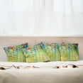 thumbnail image 7 of Ambesonne Floral Throw Pillow Cover 4 Pack, Abstract Art Dandelion, 18", Multicolor, 7 of 7