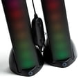 thumbnail image 2 of Bocinas para pc gamer Perfect Choice Aura inalámbricas, con luz RGB, sonido HQ, transmisión BT, 2 of 3