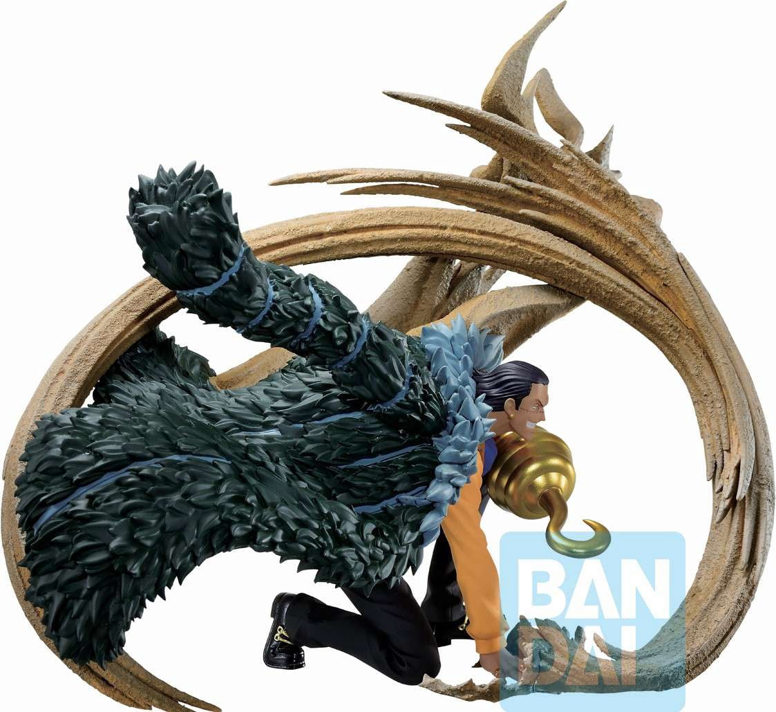 Bandai Namco BAS63612 Crocodile Duel Memories One Piece Bandai Spirits Ichibansho Figure - PVC