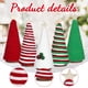 thumbnail image 4 of Mini Árboles de Navidad Yashi Decoración de Mesa 5 Piezas 5.9 pulgadas, 4 of 5