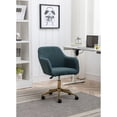 thumbnail image 3 of 360 Rotating Green Teddy Chair / Home Office Indoor Space / Adjustable for Your Needs, 3 of 7