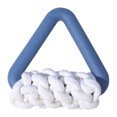 thumbnail image 1 of LILELIS Outward Hound Dog Toys Interactive Tug of War Dog Toy Dog Triangle Rope Toys for Teething Training & Stress Natural Rubber Puppy Chew Toy with Smooth Rounded Edges and Rope Promotes One Size, 1 of 8