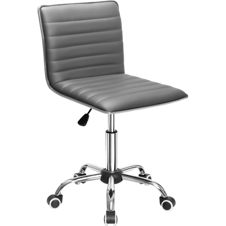 Furmax Leather Swivel Mid-Back Office Chair photo 1