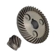 thumbnail image 1 of Juego de piñón cónico en espiral de 11 dientes, reemplazo de engranaje de anillo de 39 dientes para herramienta eléctrica de amoladora de, 1 of 9