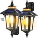 thumbnail image 1 of Luces solares de pared para exteriores Moodyfei con sensor de movimiento IP65, 1 of 9