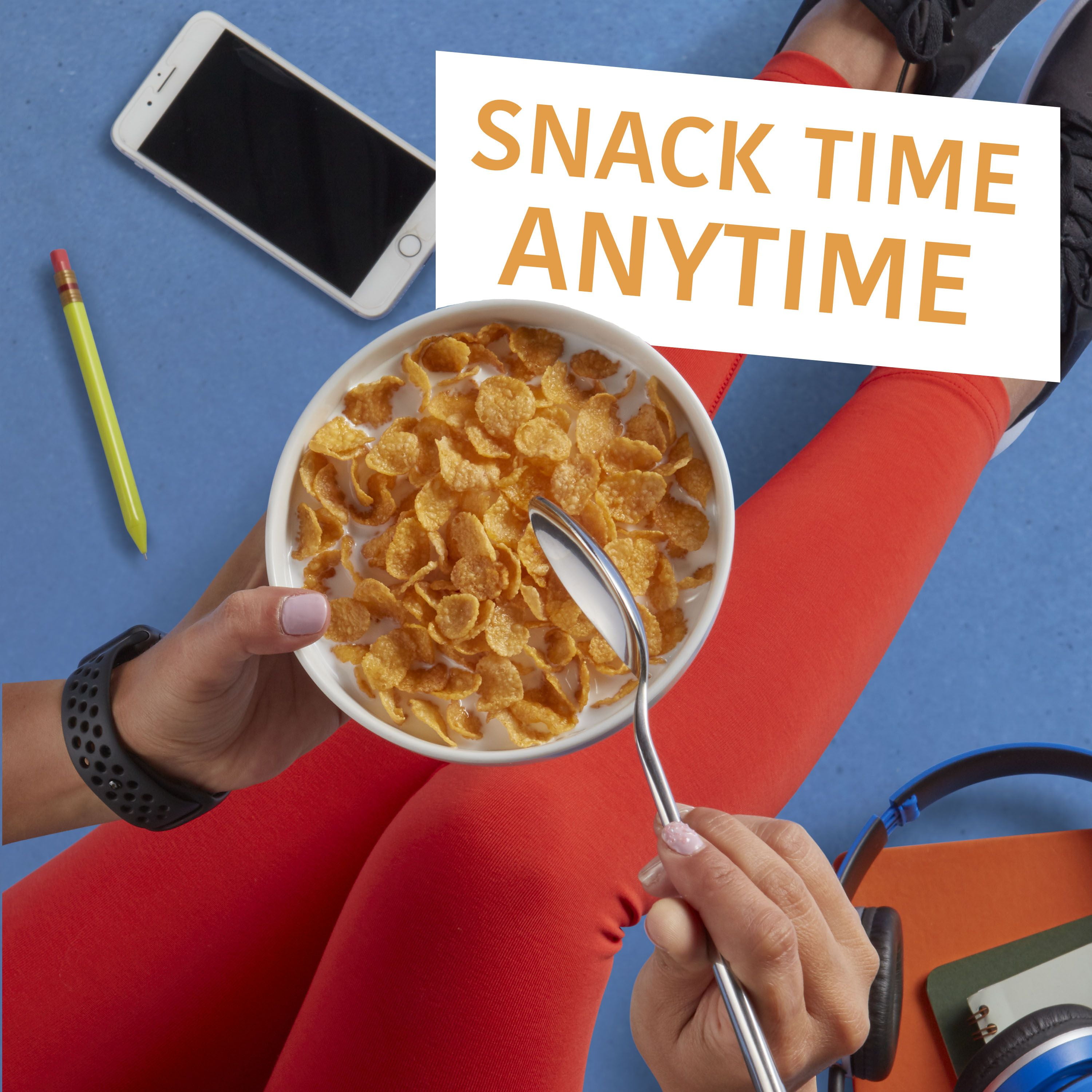Kellogg S Frosted Flakes Breakfast Cereal Honey Nut Family Size Fat Free Food 24 5oz Walmart Com Walmart Com