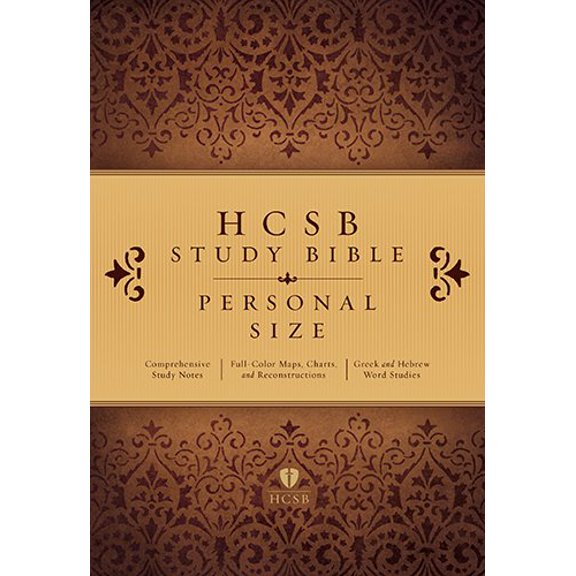 HCSB Study Bible Personal Size, Hardcover (Hardcover)