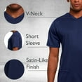 thumbnail image 2 of Mens Active T-Shirt - Quick-Dry Athletic Workout Training Stretch V-Neck Short Sleeve Top 5 Pack, 2 of 9
