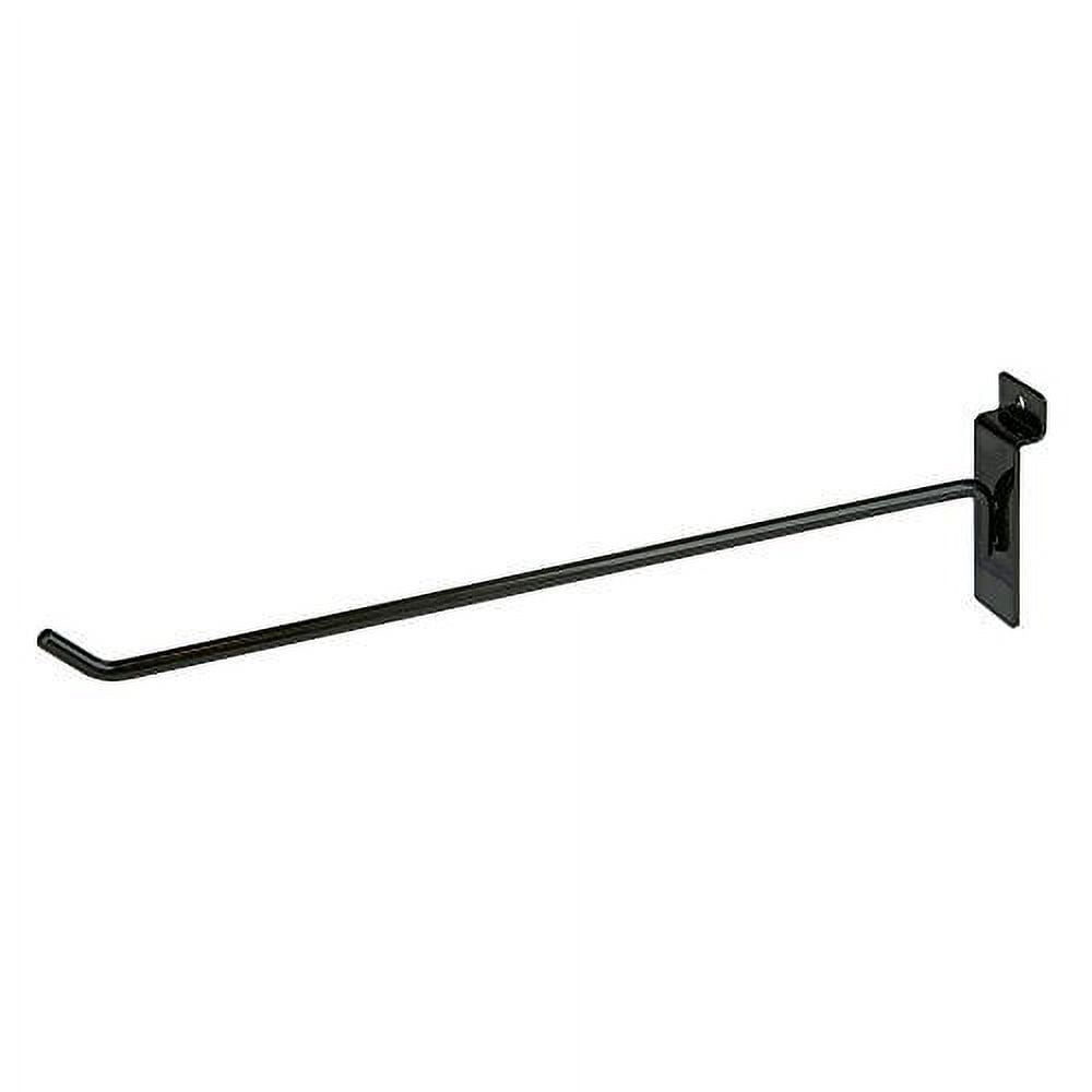 Matte Black Deco Hooks - 2 Pack