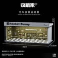 thumbnail image 4 of 1:64 Scale Diorama Car Garage Model, LED Lighting Shown Scene Display Model, Diecast Car Model Display Case, Parking Lot Showcase, Showroom Scene Building Model Toy Gifts, 4 of 6