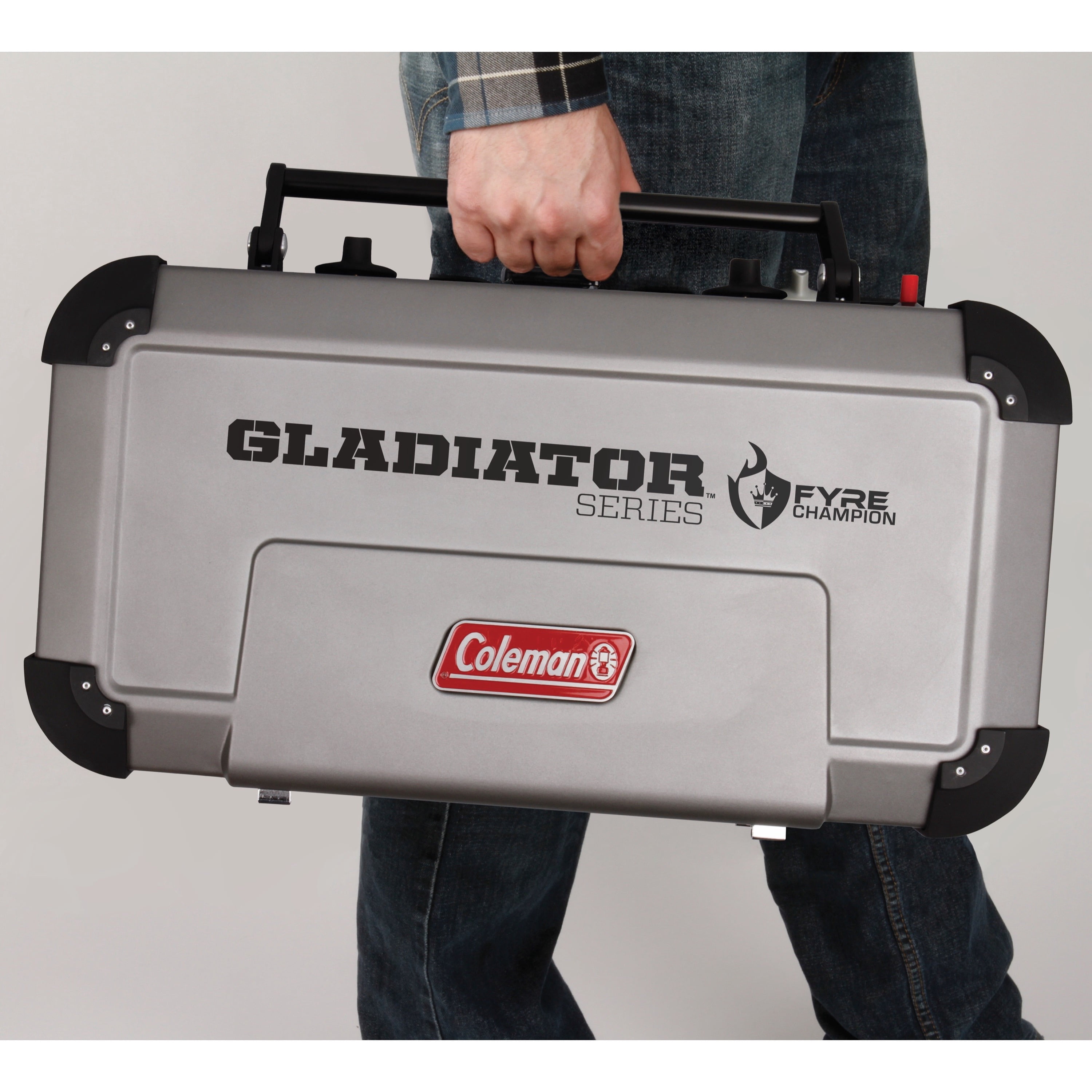 Coleman Gladiator series FyreChampion 3-IN-1 Propane Outdoor Stove, 2000020105