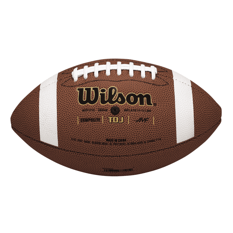 Wilson TD Series Composite Leather Junior Size Football - Walmart.com