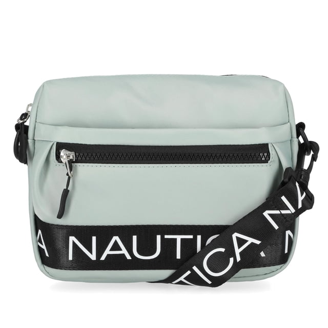 Bolso Bandolera Nylon Nautica para Mujer tipo Bean Bag con Correa