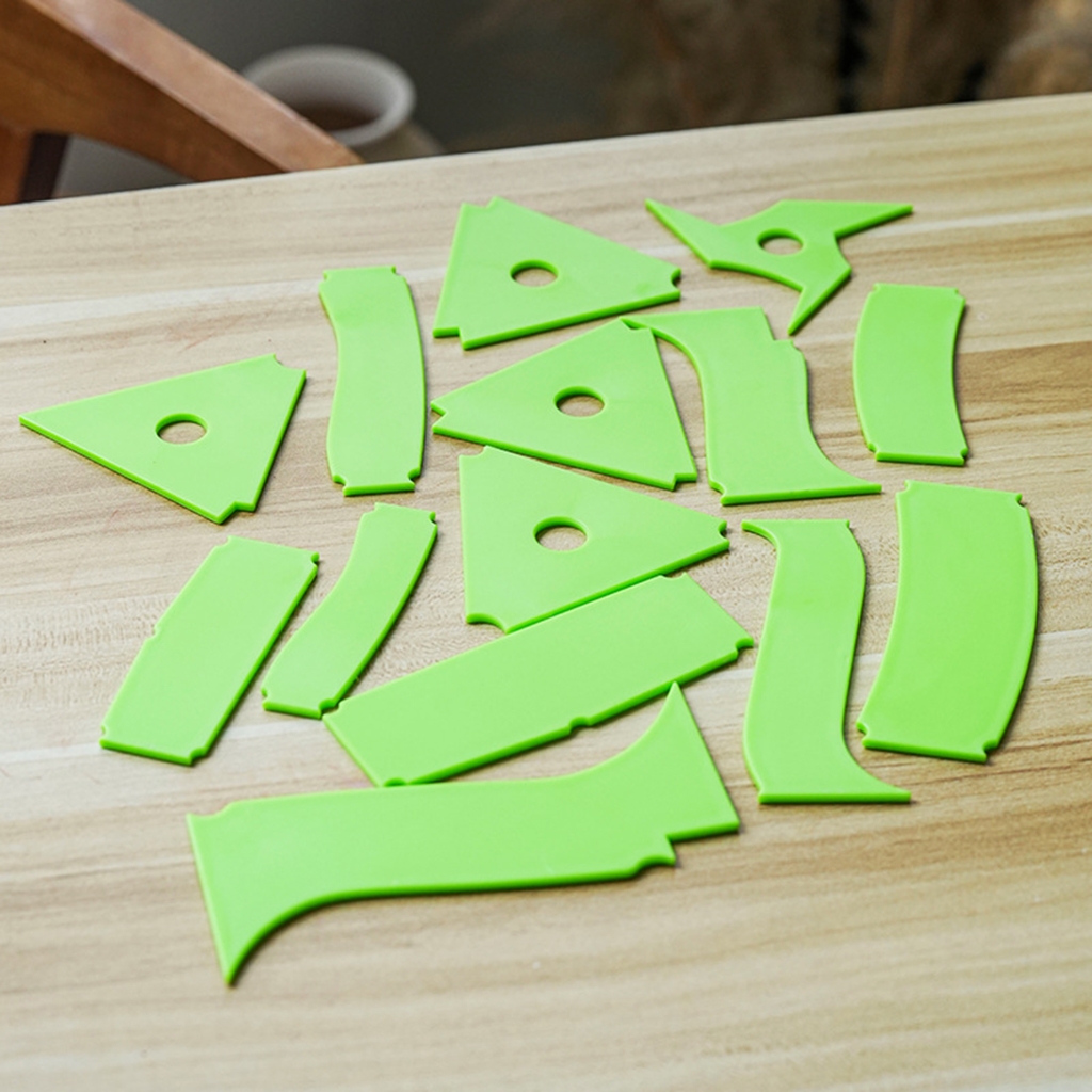 14Pcs Pottery Clay Tool Pottery Foot Shapers Tool Clay Pottery Sculpting Tool Pottery Carving Tool for Modeling, Shaping