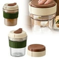 thumbnail image 4 of Glass Coffee Cup With Ice Tray Set For Home And Use Insulated Coffee Cup With Built In Tray, 4 of 9