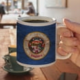 thumbnail image 4 of Rustic Minnesota State Flag Distressed USA White Mug, 4 of 4