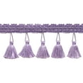 thumbnail image 1 of 10 Yard Value Pack of 2.5 Inch Light Purple Tassel Fringe Trim, Basic Trim Collection, Style# ETF Color: Lavender Blossoms - D7 (30 Ft / 9.1 Meters), 1 of 1