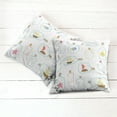 thumbnail image 6 of Ambesonne Nautical Throw Pillow Cover 2 Pack, Bottles with a Message, 24", Multicolor, 6 of 7