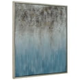 thumbnail image 3 of Empire Art Direct Blue Shadow Textured Metallic Hand Painted Wall Art, 36" x 36" x 1.5", Ready to Hang, 3 of 10