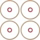 thumbnail image 1 of 4Pcs 16010-883-015 Carburetor Bowl Gasket Kit Carburetor Gasket Lawnmower Parts Carburetor Parts for Gcv160, 1 of 2