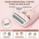 thumbnail image 4 of Dusk Glide Pro Waterproof Electric Razor for Women - Wet & Dry Shaver for Legs, Arms, Underarms, and Bikini Area, Removable Head, 4 of 5