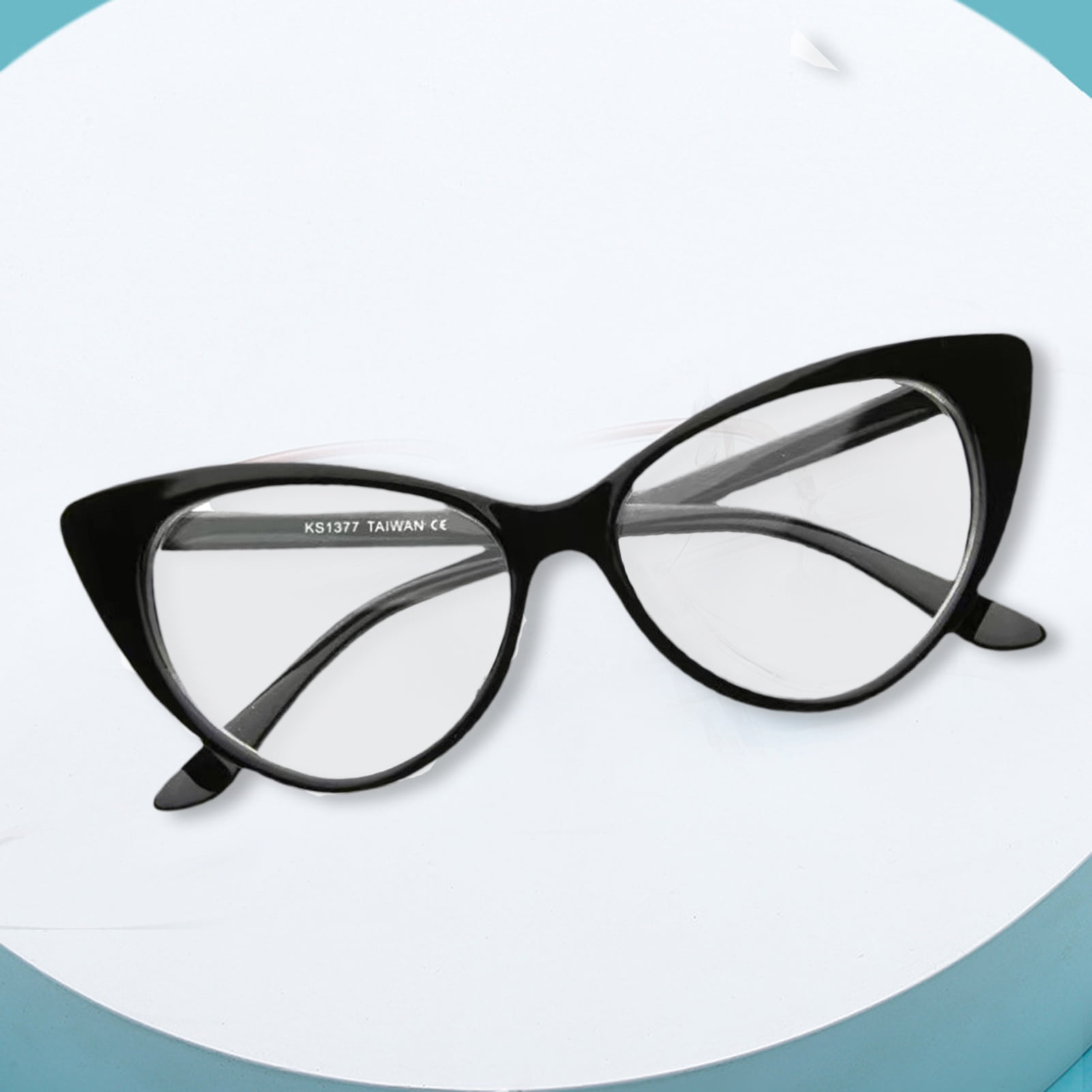 Yassine Geometric Non-Rx Glasses - Clear, Women's Eyeglasses