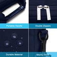 thumbnail image 4 of Bolso de hombro para portátil MOSISO de 13,3 pulgadas de poliéster azul marino, 4 of 6