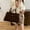 Coffee, variant on TINZ Ote Bag Women Retro Dark Brown Leather Tote Bag Slouchy Suede Bag With Handle Large Capacity Tote Bags For Daily Work Travel Shopping Tote Bag Leather Tote Purse Womens Tote Bags for Work