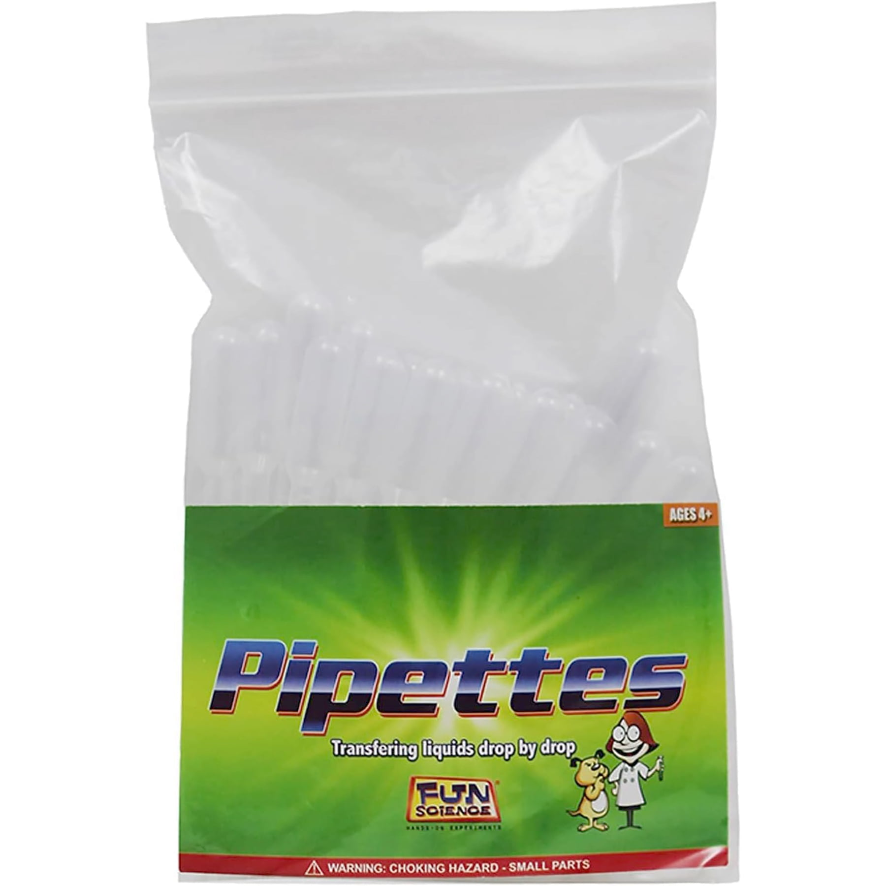 Fun Science Pipettes, 7 ml, 25 Per Pack, 6 Packs