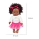 thumbnail image 3 of 12 Inch Black Baby Dolls With Clothes A,frican Realistic Baby Washable Kids Girls, 3 of 5