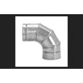 thumbnail image 1 of Codo de aluminio para estufa Selkirk, 7,5 cm, ajustable 90°, 1 of 1