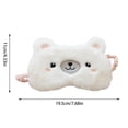 thumbnail image 3 of XASZHN Reindeer Design Sleeping Eye Mask with Darkening Light Blocking White_006 One Size, 3 of 6