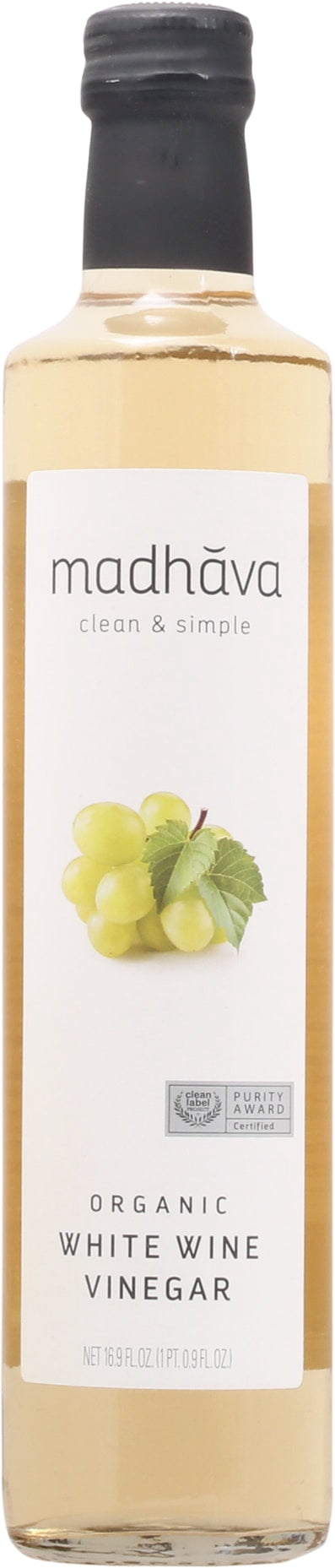 Madhava White Wine Vinegar 500 ml (Pack Of 6)