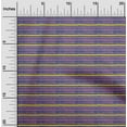 thumbnail image 1 of oneOone Silk Tabby Fabric Stripe Block Print Fabric BTY 42 Inch Wide, 1 of 4