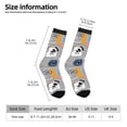 thumbnail image 2 of Vsdgher Dog Crew Socks for Men & Women, Breathable Casual Athletic Ankle Socks, 2 of 6