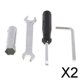 thumbnail image 1 of Juego de destornilladores de enchufe para herramientas manuales, llave de extremo abierto, adaptador mecánico, 2 uds. 2 piezas, 1 of 8