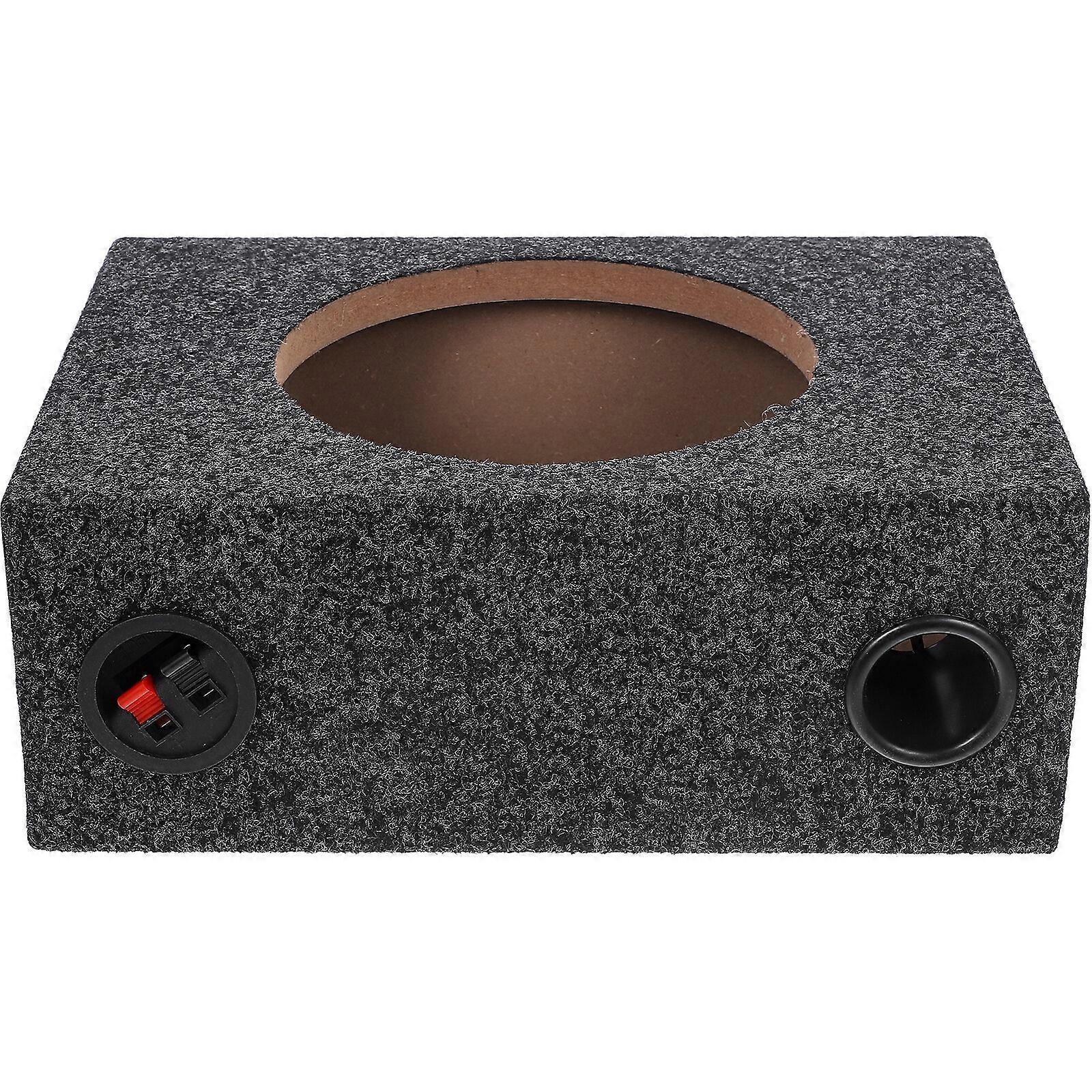 Sealed Carpeted Subwoofer Enclosure 8 Inch Sub Box Replacement DIY ...