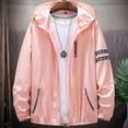 thumbnail image 4 of Summer Skin Coats Men Ultra Light UV Sun Protection Big Size Hooded Windbreaker Jacket Men  Striped Casual Outwear 8XL 9XL, 4 of 7