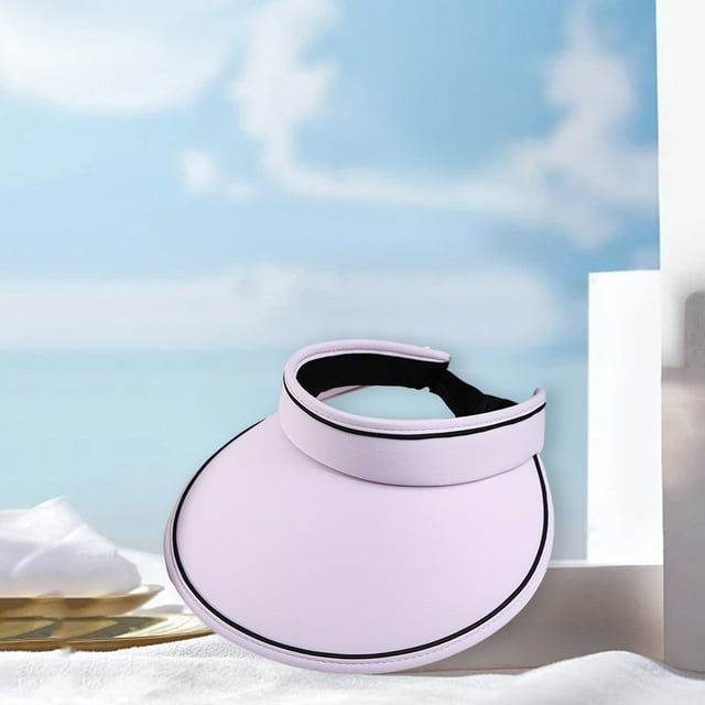 Sombrero de Verano para El Sol, Sombrero Deportivo de Moda para El Sol, Sombrero de Sol de Seda de Hielo de Doble Cara para Mujer, Protector Solar Mejorado, Cómodo, Transpirable, Plegable y con